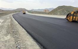 Construction of transport road of Chabahar-Nikshahr to Iranshahr